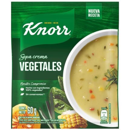 SOPA CREMA KNORR VEGETALES