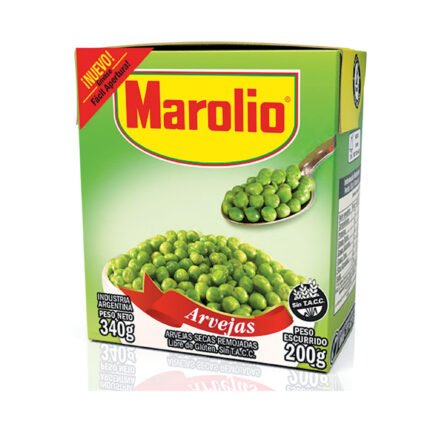 ARVEJAS MAROLIO EN CAJA x 340 gr