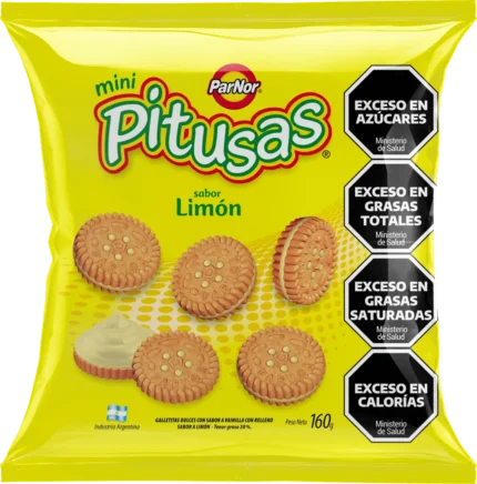 MINI PITUSAS LIMON 160 G