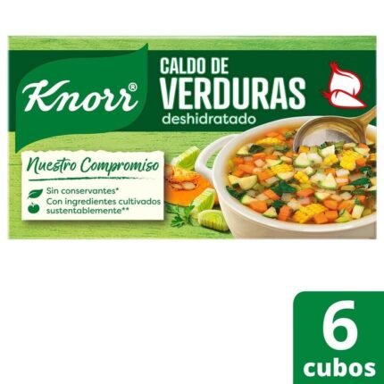 CALDO VERDURA KNORR X6