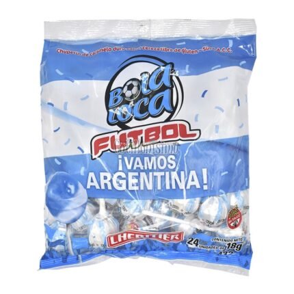 CHUPETIN BOLA LOCA TRI CAMPEONES 24U