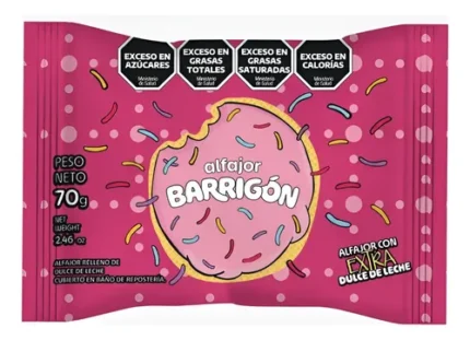 ALFAJOR BARRIGON 70 GR