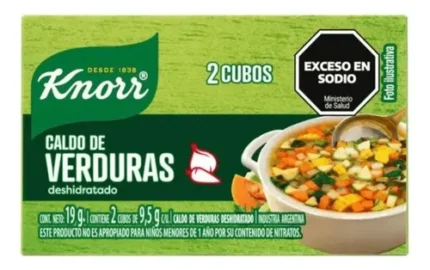 CALDO VERDURA KNORR X2 - X 24
