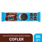 GALLETITAS COFLER RELL. CHOCO 85G