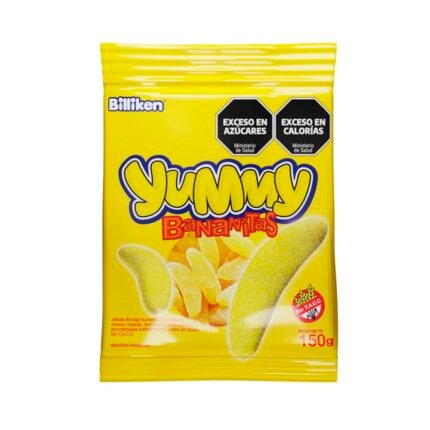 GOMITAS YUMMY BANANITAS 150GR