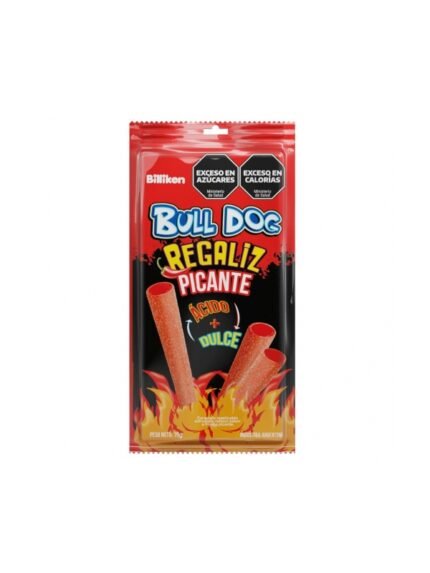 BULL DOG REGALIZ PICANTE 75GR