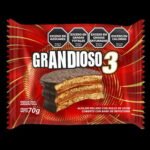 ALFAJOR GRANDIOSO 3 NEGRO 70 GR
