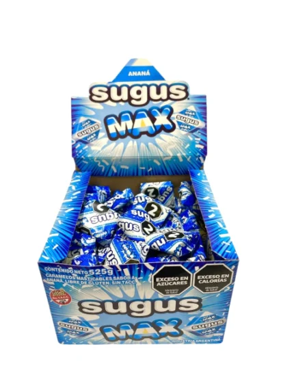 SUGUS MAX ANANA X 525GR 70 UNIDADES