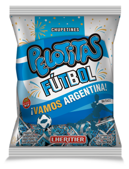 CHUPETIN PELOTITA TRI CAMPEONES 50U