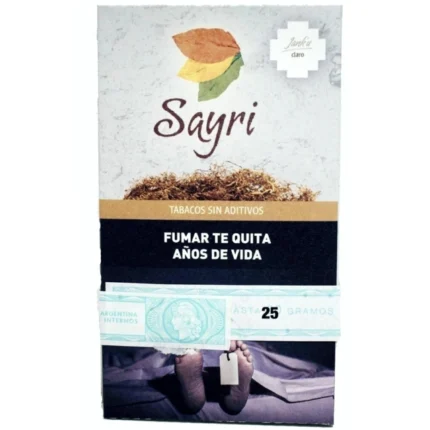 TABACO SAYRI CLARO 30 GR