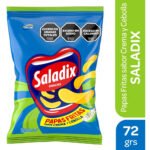 PAPAS SALADIX CREMA Y CEBOLLA X 72 GR