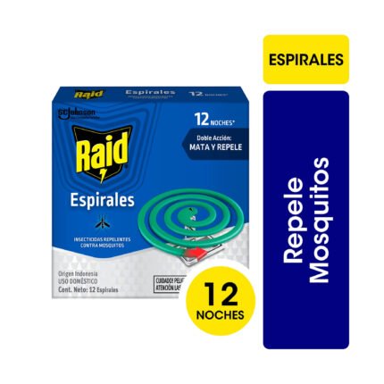 ESPIRALES RAID CAJA X 12U