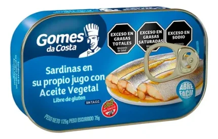 SARDINAS EN ACEITE GOMES DA COSTA X 110 GR