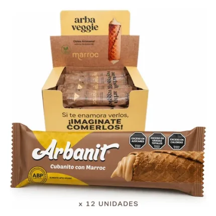 CUBANITOS ABANIT CON MARROC X 12 UNIDADES