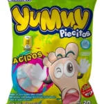GOMITAS YUMMY PIECITOS ACIDOS X 12 UNI X 30 GR