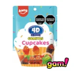 GOMITAS CUPCAKE DOCILE 4D X 100 GR