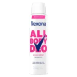 DESODORANTE REXONA ALL BODY WILD ROSE X 86 GR