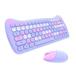 TECLADO /MOUSE INALMBRICO GATO