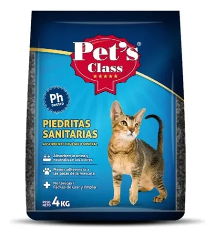 PIEDRAS SANITARIAS PET´S CLASS X 4 KG