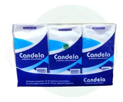 PAÑUELOS DESC. CANDELA X 6 XUN