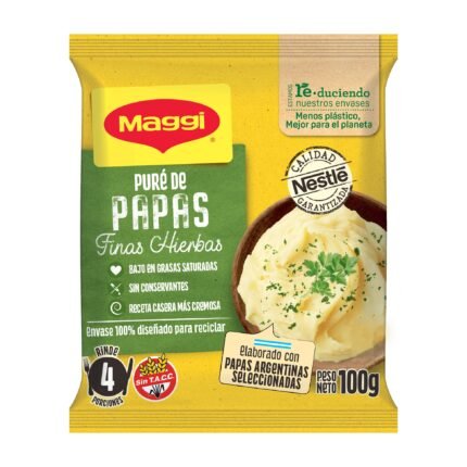 PURE DE PAPAS MAGGI FINAS HIERBAS X 100 GR