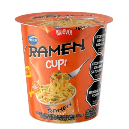 RAMEN ARCOR CUP POLLO 65 GR
