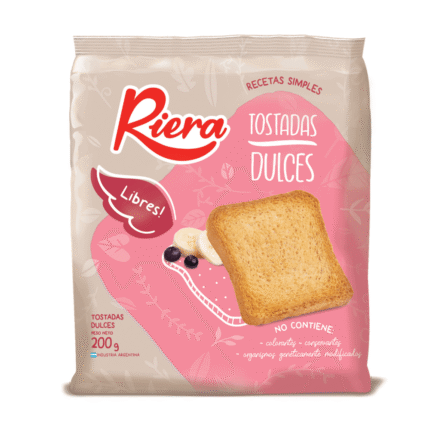 TOSTADAS RIERA DULCES X 200 GM