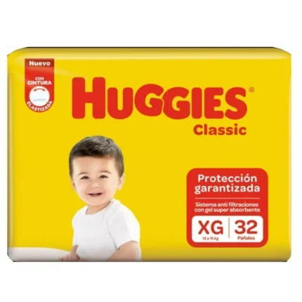 PAÑALES HUGGIES XG