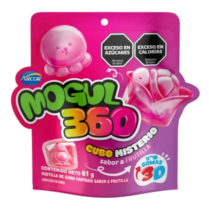 MOGUL 360 CUBO MISTERIO FRUTILLA X 26 GR