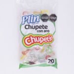 CHUPETE CON ARO PLIM X 20 UNIDADES