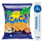 GALLETITAS COCO PAR NOR X 170 GR