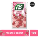 TIC TAC FRUTILLA Y CREMA 12 UNIDADES