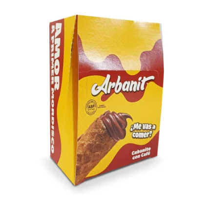 CUBANITOS ARBANIT CON CAFE X 12 U