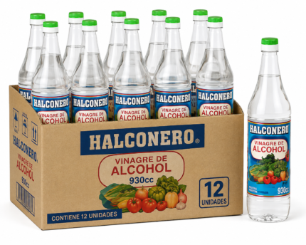 VINAGRE HALCONERO 930CC X CAJA - 12U