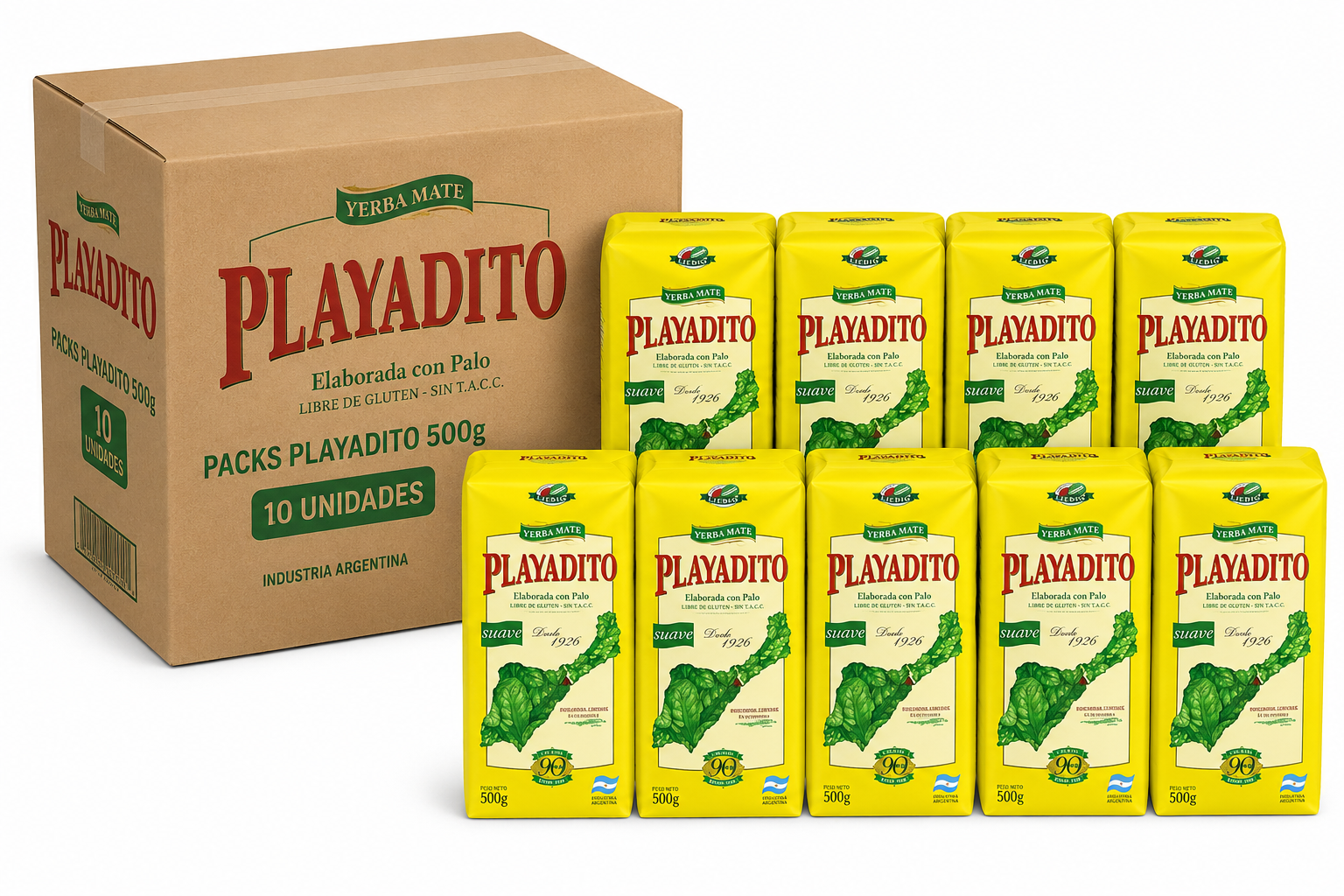PACKS PLAYADITO 500GR - 10U