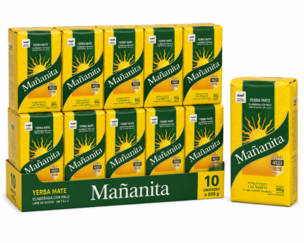 YERBA MAÑANITA 500 GR - 10U