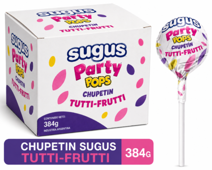 CHUPETIN SUGUS TUTTI-FRUTTI X384G