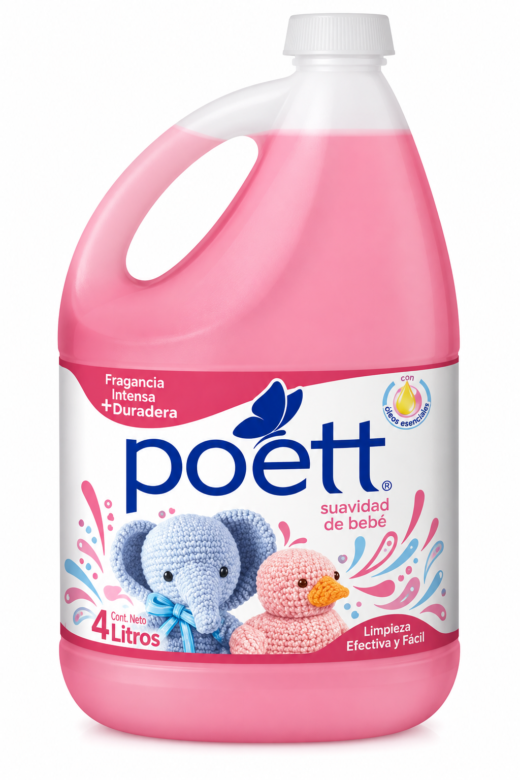 LIMPIADOR PISO POETT SUAVIDAD DE BB X 4 LT