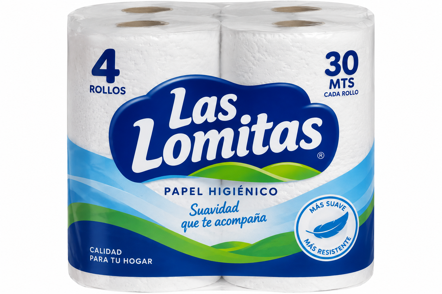 PAPEL HIG.LAS LOMITAS 4X30MTS