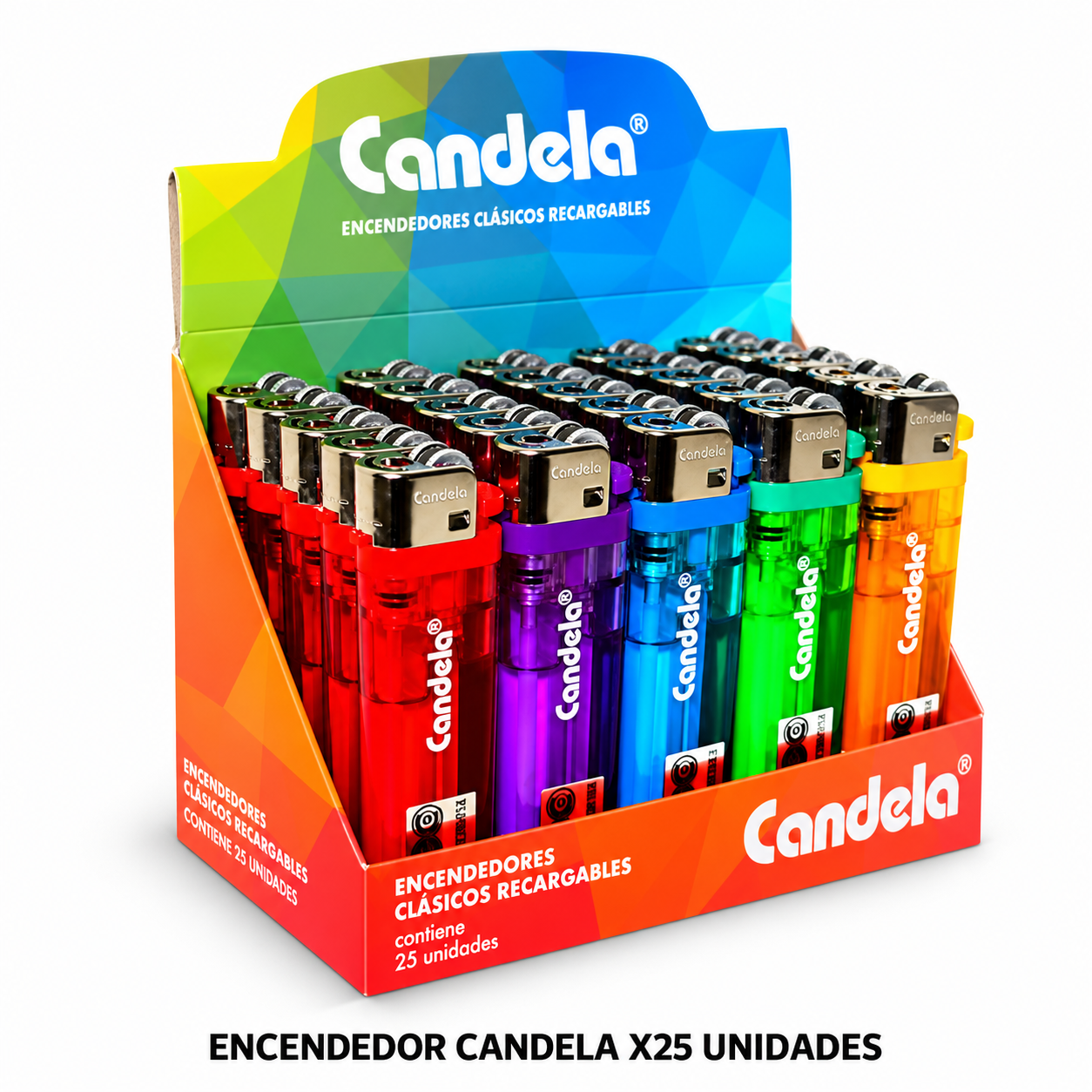 ENCENDEDOR CANDELA X25 UNIDADES