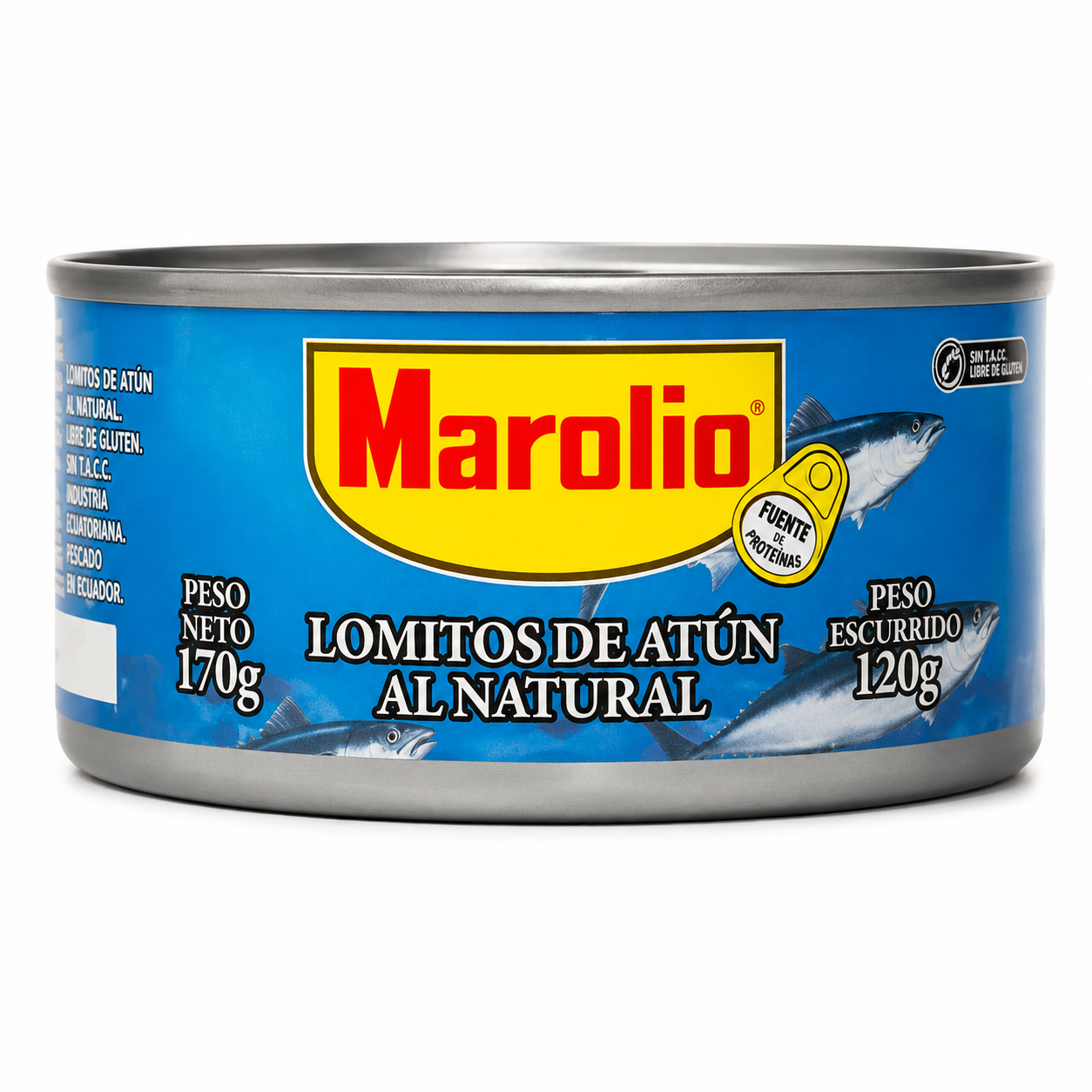 LOMITO DE ATUN MAROLIO  AL NATURAL 170G
