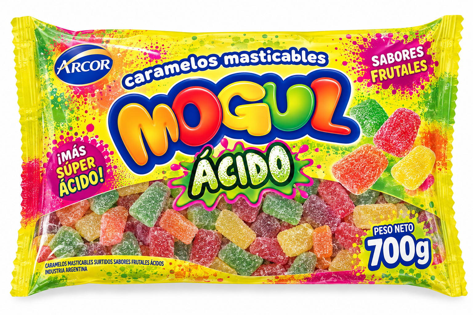 MASTICABLE ACIDO MOGUL ARCOR X 700G